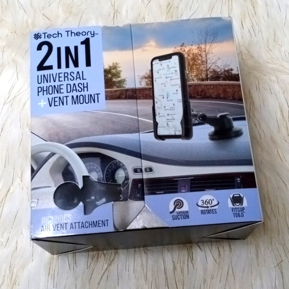 🌼Universal 2 in 1 phone dash invent mount - Picture 2 of 13